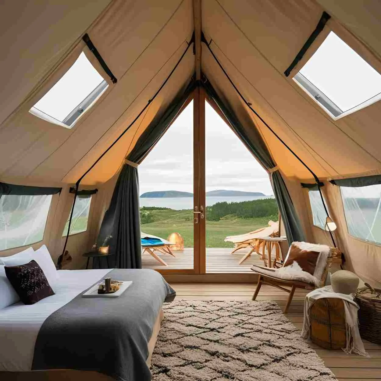 glamping in scandinavië