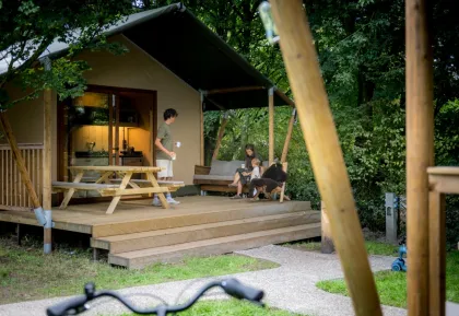 glamping aan de belgische kust