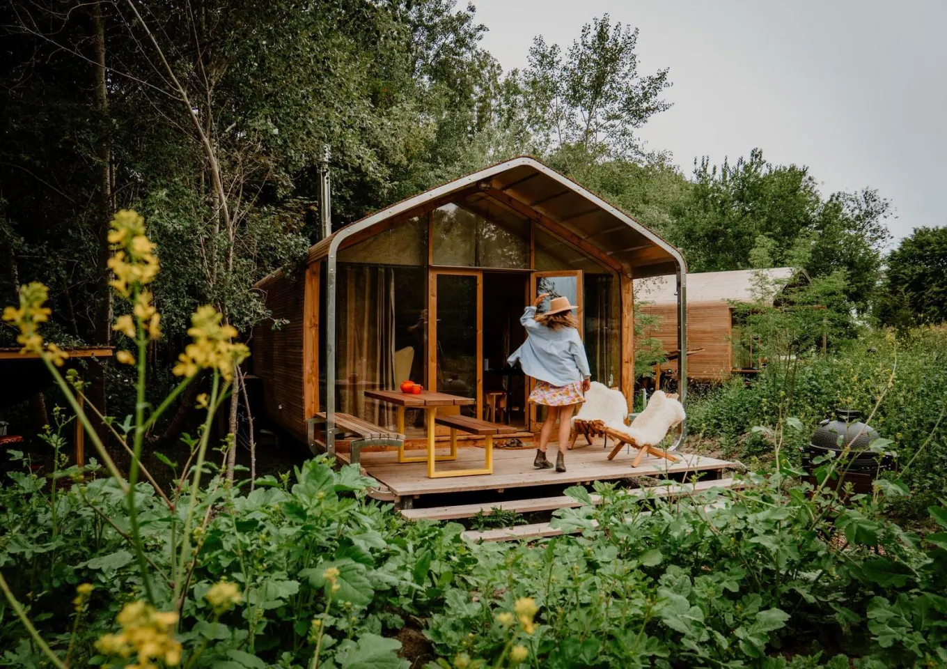 glamping aan de belgische kust