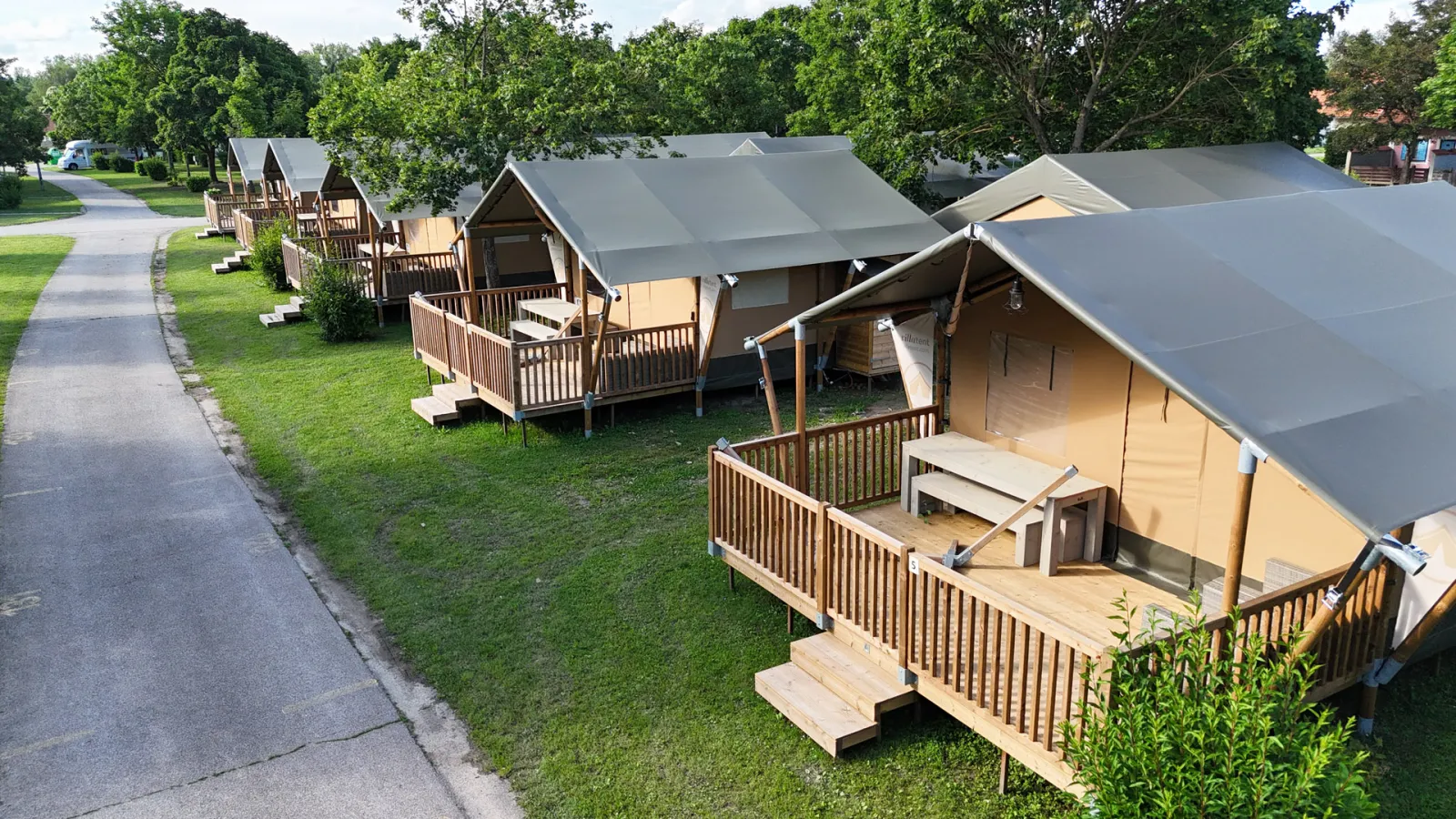 glamping met animatie