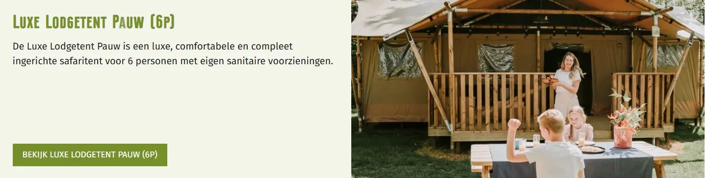 review glamping vakantiepark dierenbos