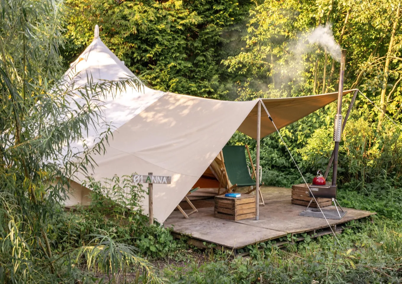 mooiste glampings provincie Utrecht